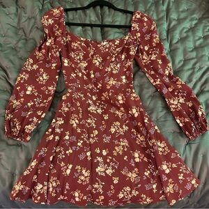 Square neck reformation dress